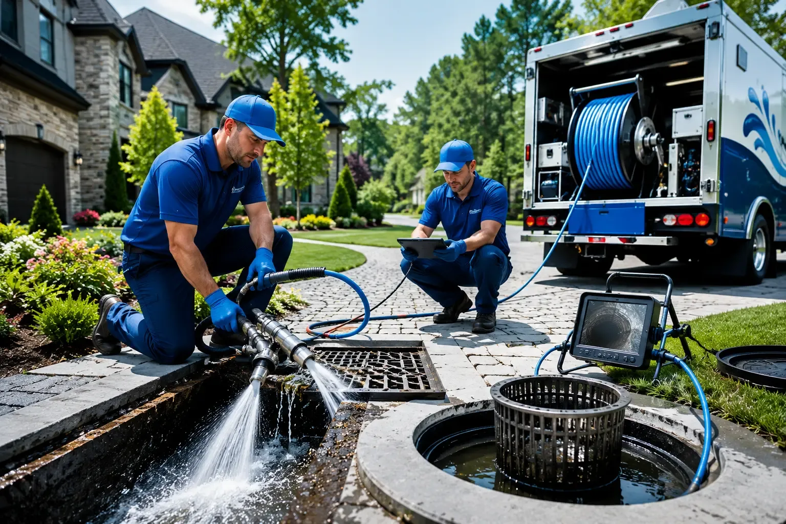 Local outdoor drain cleaning professionals in Ledbetter, TX