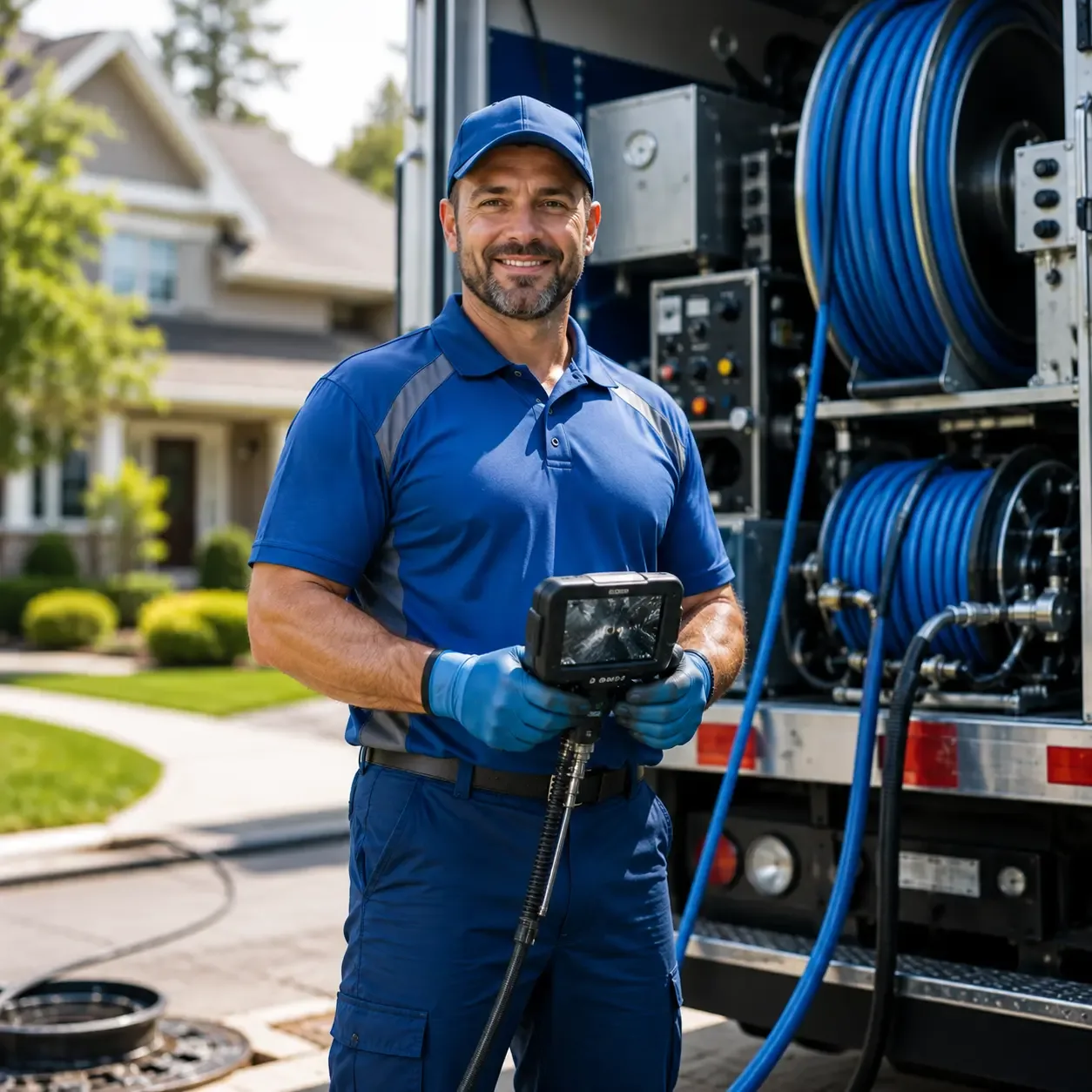 Local outdoor drain cleaning specialists in Ledbetter, TX